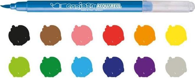 Image du produit Carioca Feutres de coloriage Acquarell (12x)