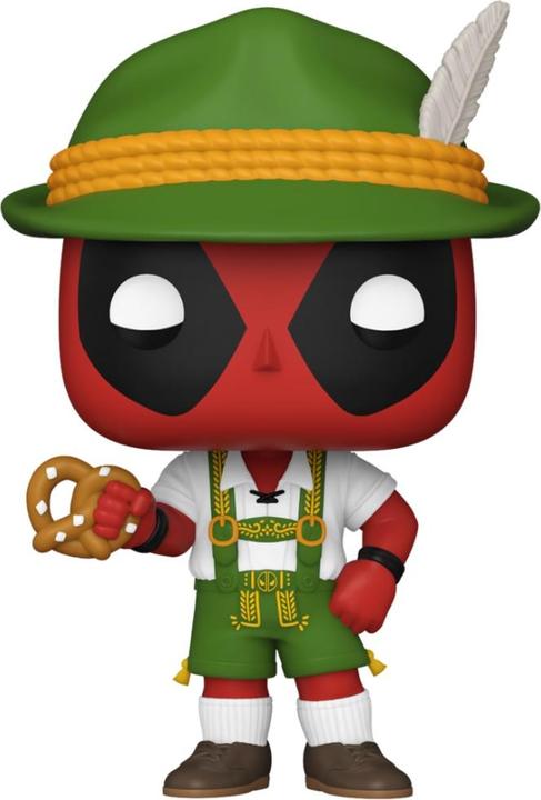Actual product image Funko Deadpool Parody POP! Vinyl Figur Lederhosen 9 cm