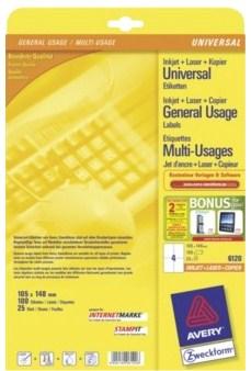 Image du produit Avery Étiquettes universelles
