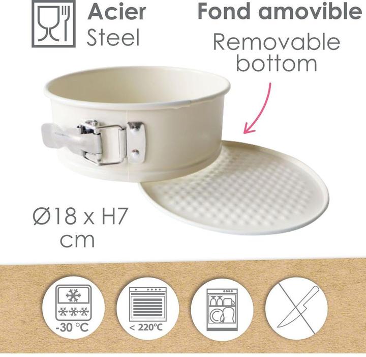 Produktbild ScrapCooking Springform antihaftbeschichtet D18 cm (18 cm)