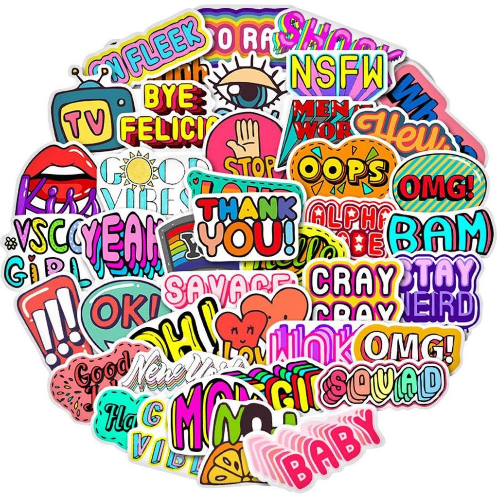 Thumbnail - JTI, Sticker, 50x Aufkleber und Abziehbilder - VSCO Nr. 5