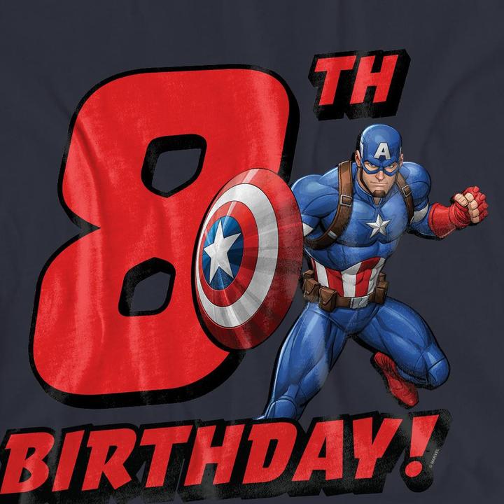 Produktbild Captain America TShirt 8 Geburtstag (S)