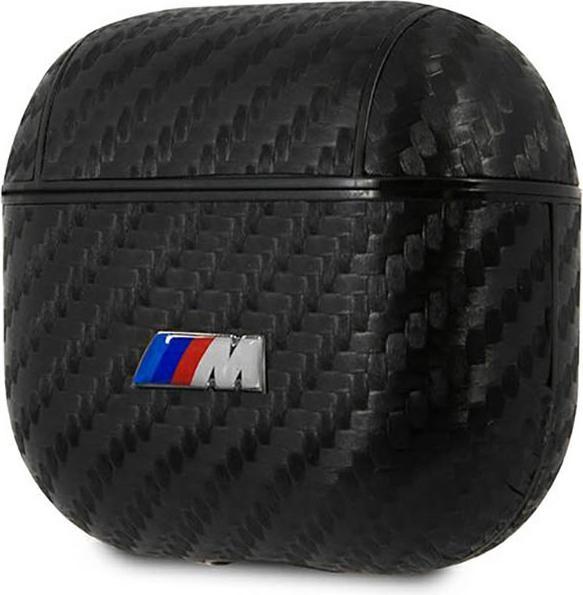 Actual product image BMW BMA3WMPUCA AirPods 3 cover czarny/black PU Carbon M Collection (Headphone bag)