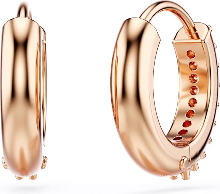 Image du produit Swarovski Matrix Créoles à facettes rondes or blanc rose (Métal Swarovski)