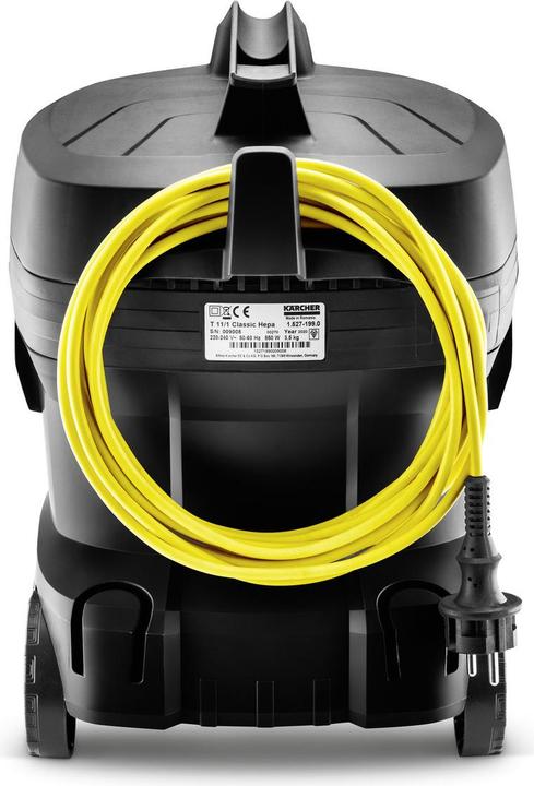 Actual product image Kärcher Professional T 11/1 Classic HEPA Re!Plast dry vacuum cleaner 850W (Dry vacuum cleaner)