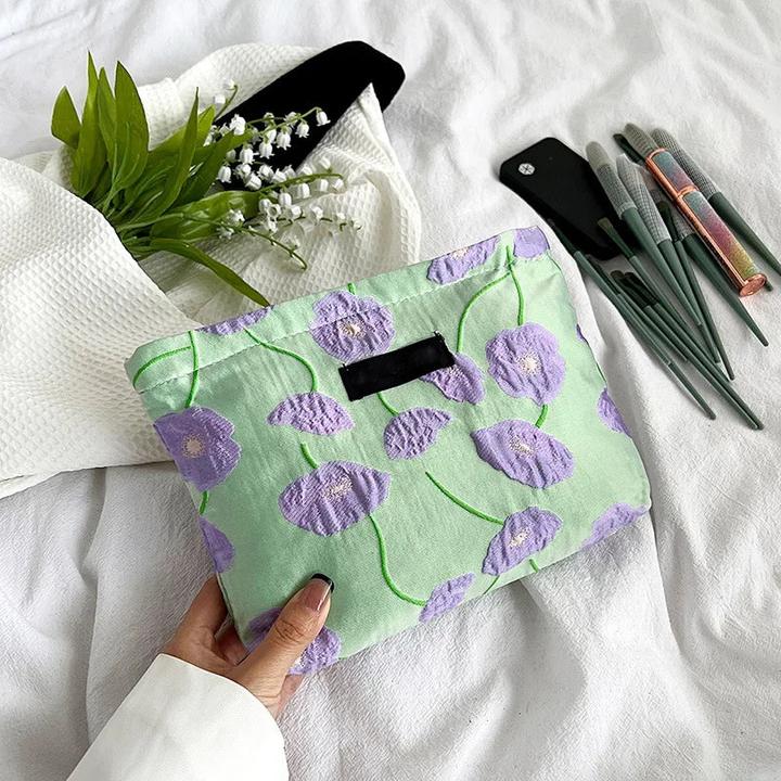 Only-Bags.Store Grosses Fassungsvermögen Waschtasche Kupplung Kosmetiktasche Beutel Multifunktionale tragbare