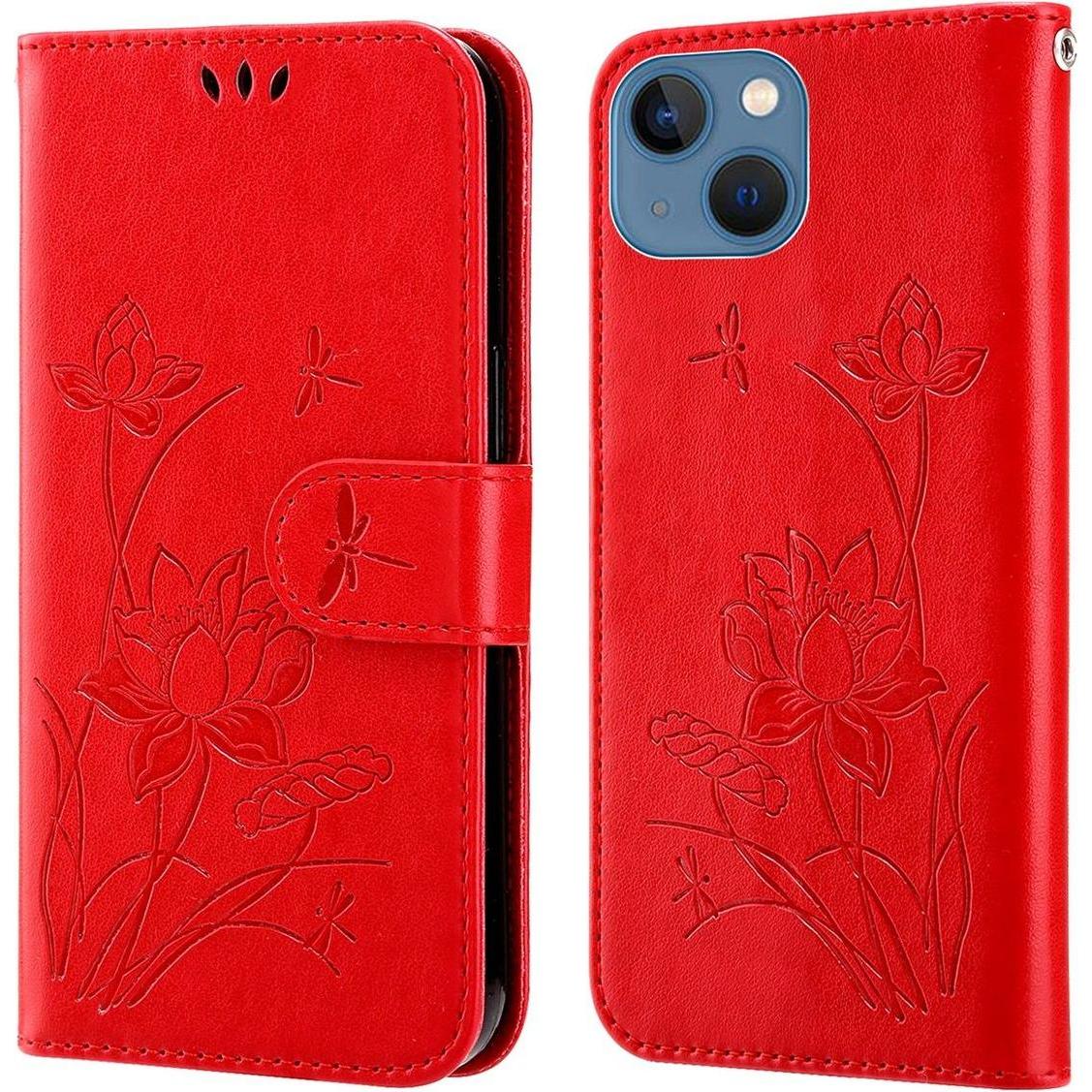 König Design Hülle Handy Schutz für Apple iPhone 13 Case Cover Tasche Etuis Bumper Wallet Neu (Apple iPhone 13), Smartph...