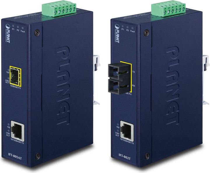 Actual product image Planet IFT-802T Network Media Converter 1310 nm