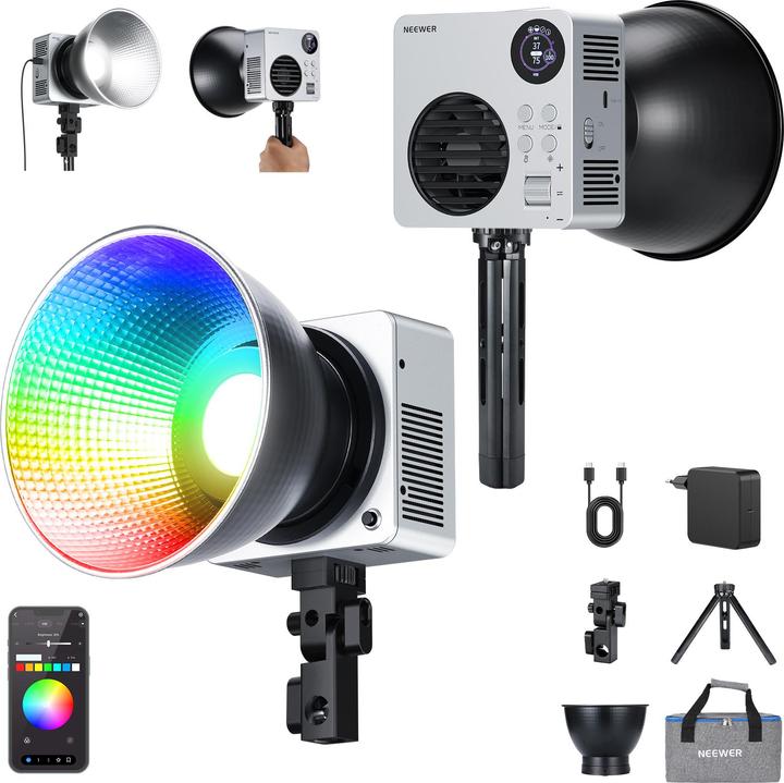 Produktbild Neewer HB80C Mini RGB LED Video Light Kit (Videoleuchte)