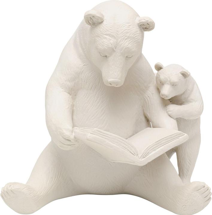 Kare Design Deko Figur Reading Bears Greige