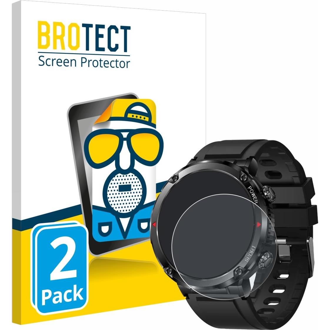BROTECT Pellicola protettiva antiriflesso opaca, Pellicola protettiva per smartwatch, Grigio