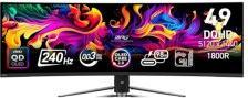 Actual product image MSI MPG 491CQPXDE QD-OLED (5120 x 1440 pixels, 49")