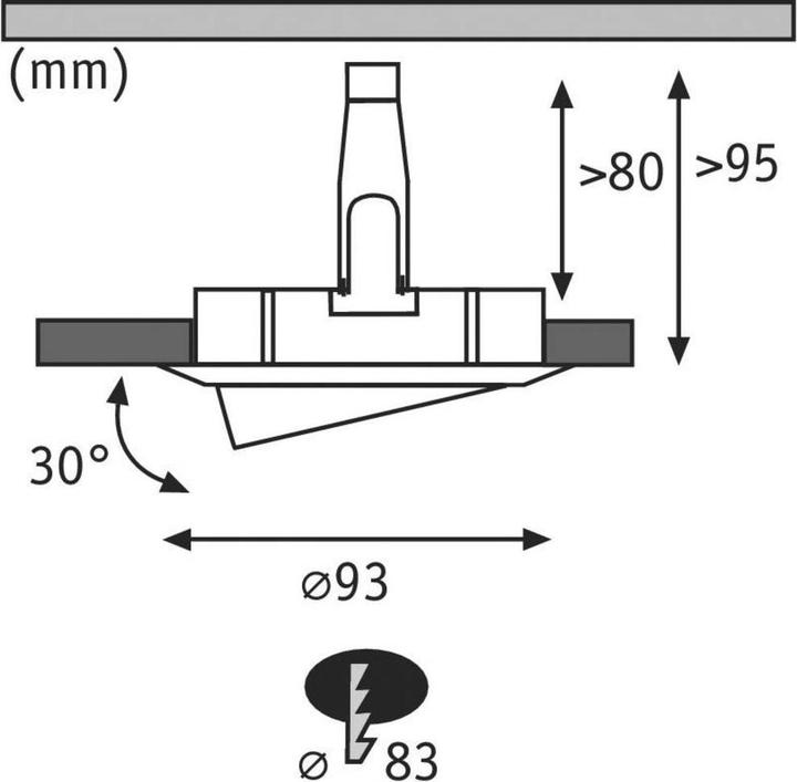 Produktbild Paulmann Einbauleuchte Nova Plus (470 lm, GU10)