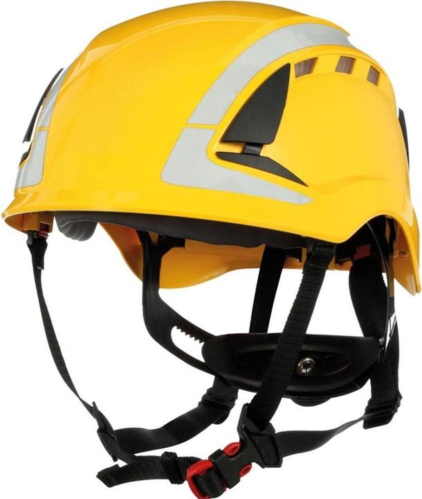 Produktbild 3M X5002V-CE Schutzhelm mit UV-Sensor, reflektierend, belüftet Gelb EN 397, EN 12492