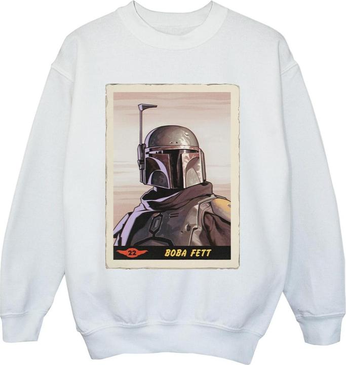 Immagine prodotto Star Wars The Mandalorian Boba Fett Felpa Ragazzi (140, 146)