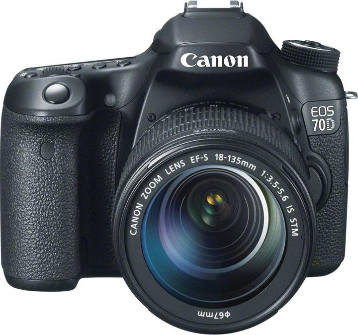 Produktbild Canon EOS 70D 18-135mm IS STM Kit (20.20 Mpx, APS-C / DX)