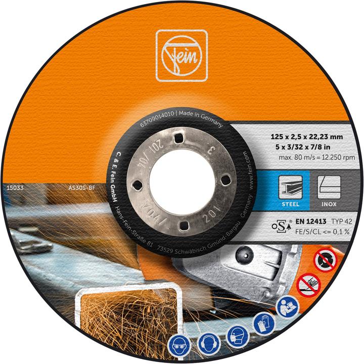 Actual product image Fein Cutting disc 2.5 mm 125 mm