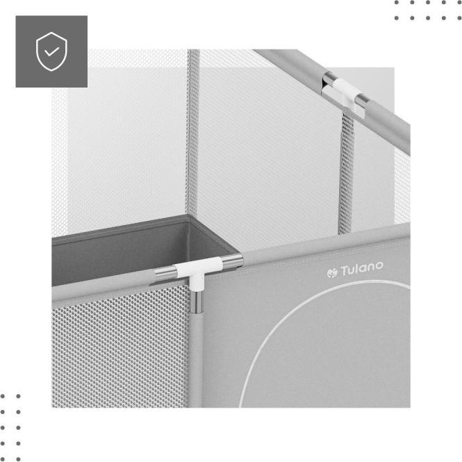 Image du produit Tulano Gemütlicher 20er Laufstall