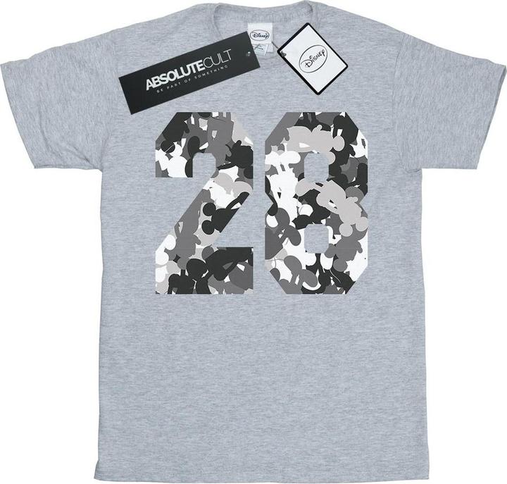 Disney Mickey Mouse Pattern 28 Maglietta Uomo (M)