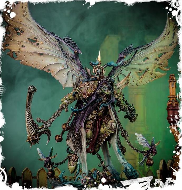 Actual product image Games Workshop Warhammer 40k - Mortarion: Daemon Primarch Of Nurgle (Plastic)