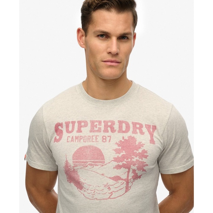 Immagine prodotto Superdry Locker geschnittenes einfarbiges Lo-Fi Outdoor T-Shirt (S)