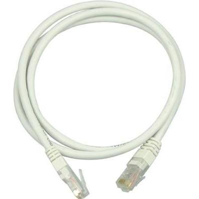 Thumbnail - Deltaco V1-TP - 1 m - RJ-45 - RJ-45 - Weiss (U/UTP, CAT5e, 1 m), Netzwerkkabel