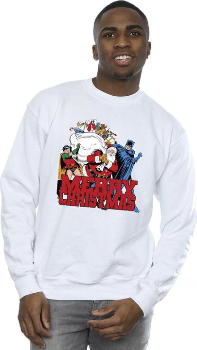 Produktbild Batman Frohe Weihnachten Comic Sweatshirt aus Baumwolle (M)