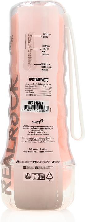 Produktbild RealRock Easy Rider - Pussy Masturbator - Flesh