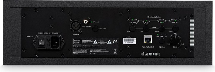 Actual product image Adam A44H actieve studiomonitor (per stuk) (Active, 1 pc., 1x 300 W)