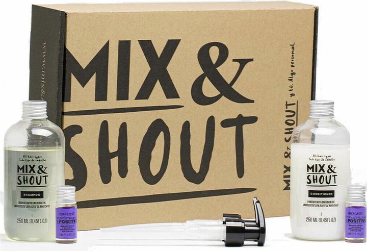 Mix & Shout Rutina Equilibrante Pack of 4 (1000 ml, Flüssiges Shampoo)