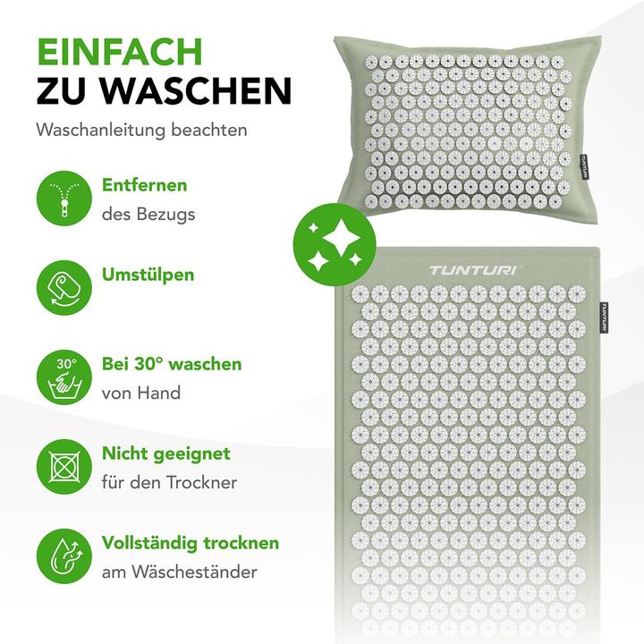 Immagine prodotto Tunturi Akupressurmatte Pro mit Kissen, div.Farben (20 mm)