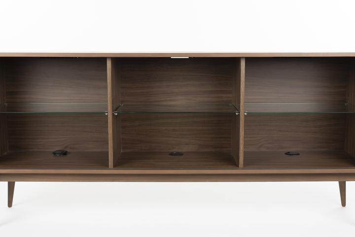 Actual product image Zuiver Sideboard Barbier 180 Walnut (180 x 40 x 74.60 cm)