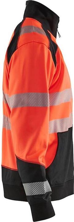 Produktbild Blakläder Sweatshirt mit Trucker-Kragen mit hoher Sichtbarkeit (M)