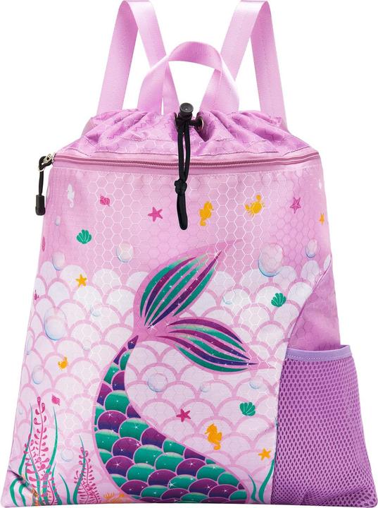 Produktbild Only-Bags.Store Rucksack Kinder - Wasserdichte Turnbeutel String Rucksack Sport Schule Strand Reisen Schwimmen