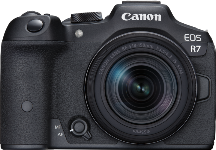Canon EOS R7 Kit (18 - 150 mm, 32.50 Mpx, APS-C / DX)