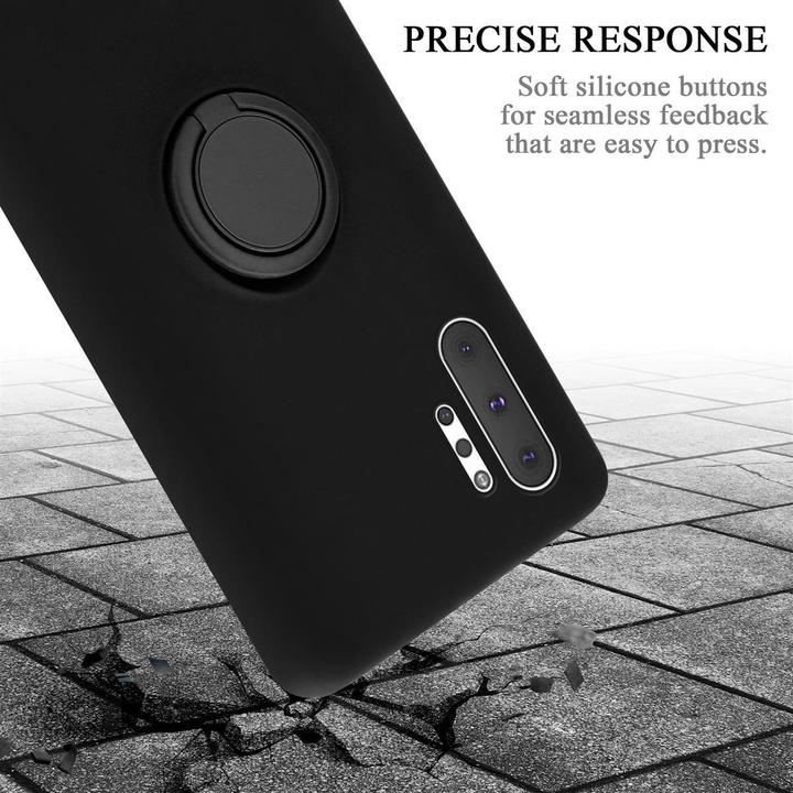 Actual product image Cadorabo TPU Liquid Ring Silicone Case Cover (Samsung Galaxy Note 10 Plus)