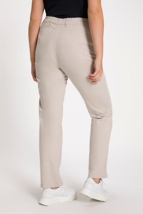Produktbild Ulla Popken Sommerhose Mony, angenehm leicht, Zipptaschen, Stretc (44)