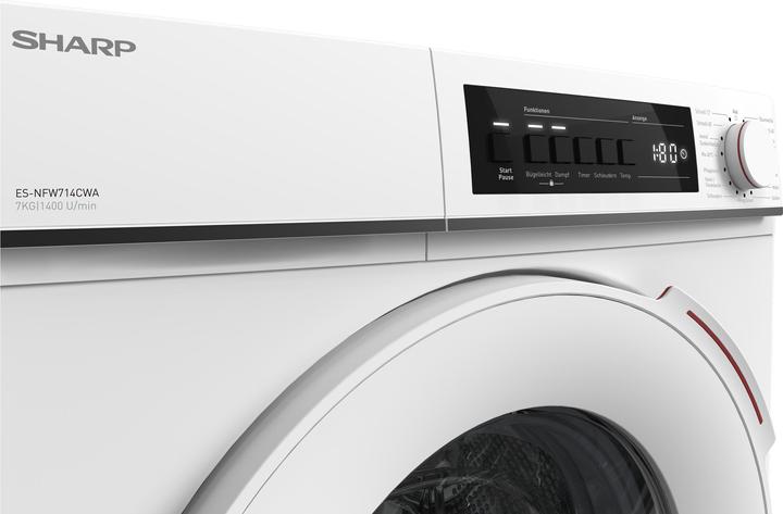 Produktbild Sharp ES-NFW714CWA-DE (7 kg, Links)