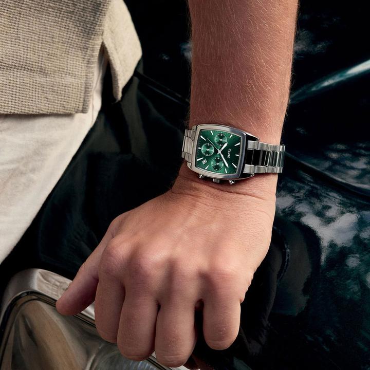 Actual product image Cluse Quartaut Chrono Silver (Analogue wristwatch)