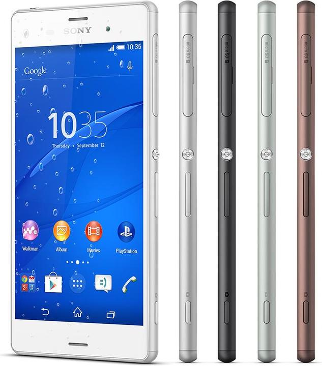 Actual product image Sony Xperia Z3 (16 GB, Black, 5.20", Single SIM, 4G)