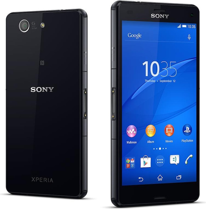 Sony Xperia Z3 Compact (16 GB, Black, 4.60", Single SIM, 20.70 Mpx, 4G)