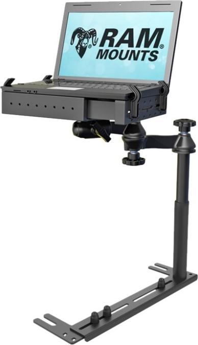 Productafbeelding RAM Mounts Universele laptophouder voor voertuig, draaibaar (RAM-VB-196-SW1), sch...