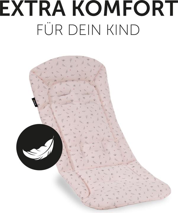 Produktbild Hauck Pushchair Seat Liner Flowers Rose