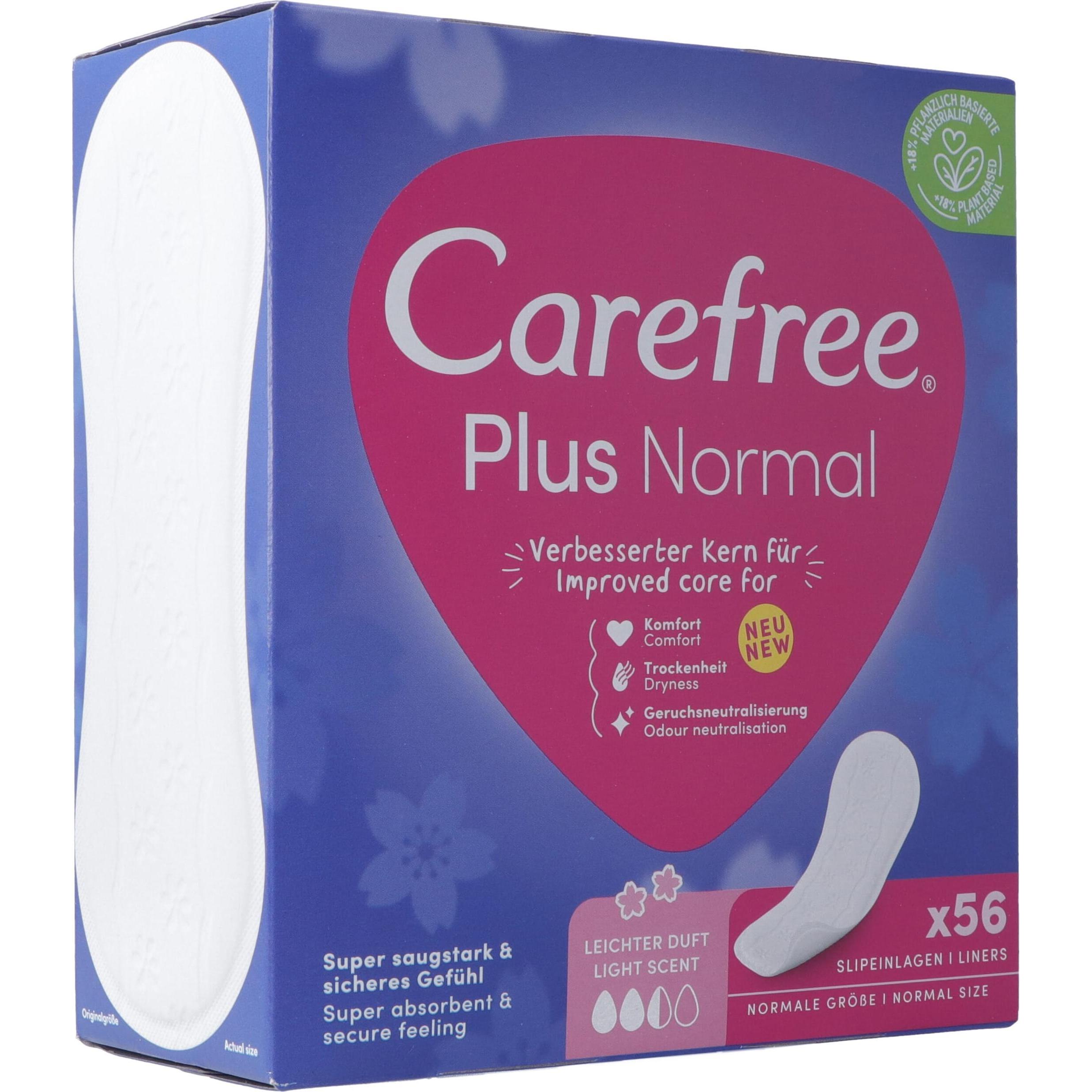 Carefree, Binden, Plus (56 x, Slipeinlagen)
