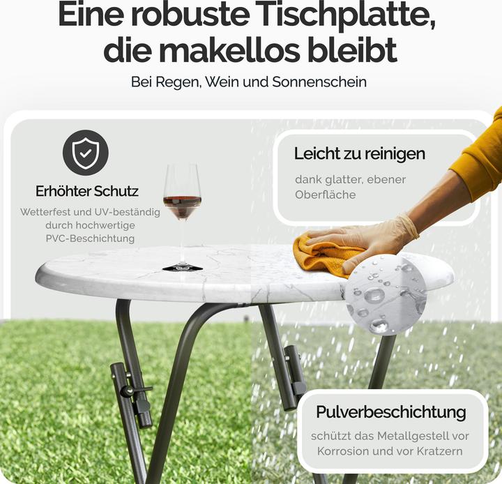 Image du produit Casaria Table haute (60 cm)
