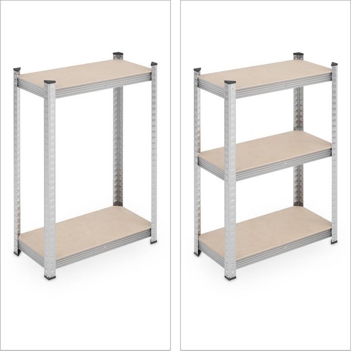 Produktbild Relaxdays 2x Schwerlastregal