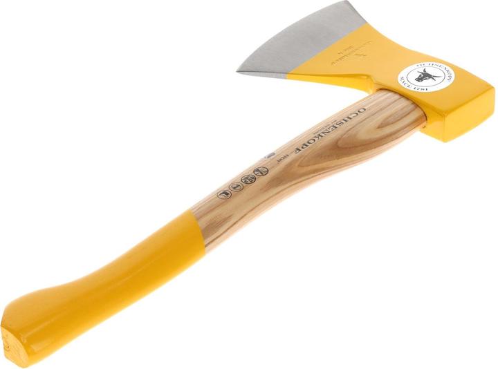 Image du produit Ochsenkopf Hache forestière, tranchant poli, frêne robuste, 41 cm, 1,3 kg