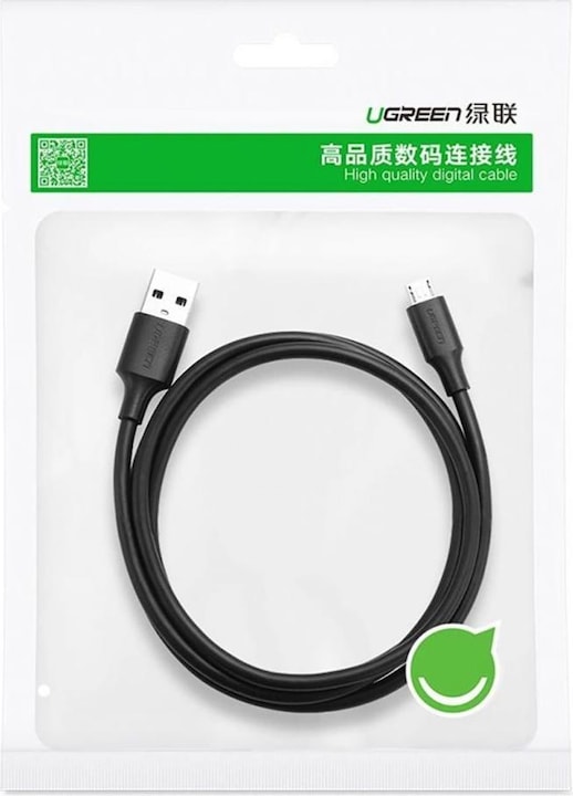 Actual product image Ugreen USB A – USB micro B (0.25 m, USB 3.0)