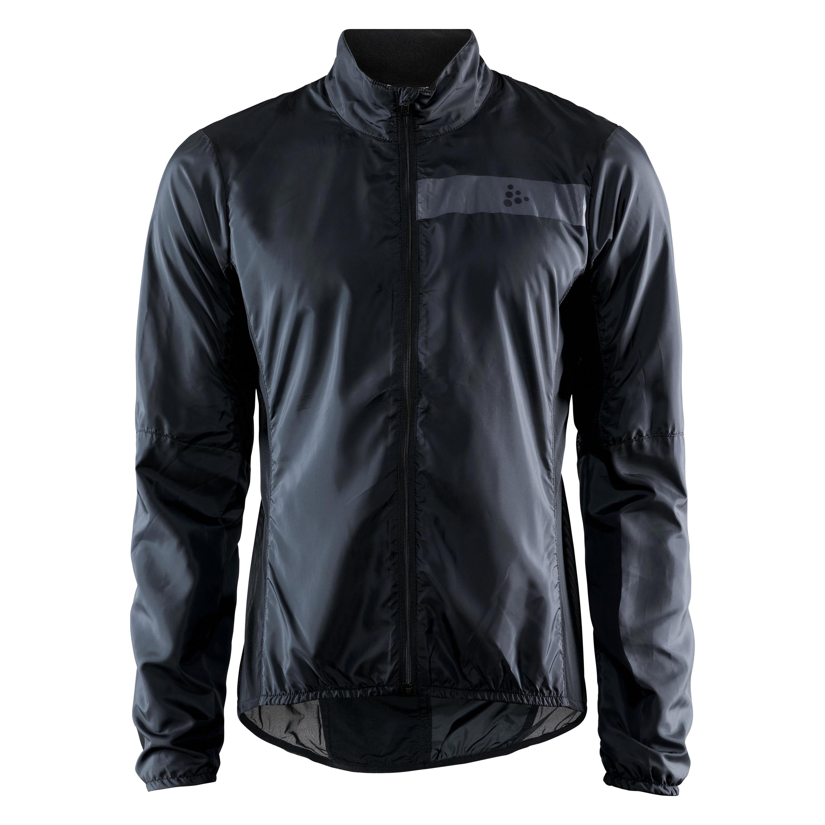 Craft, Mannen, Fietsjassen, Essence Licht Windjack (L), Zwart, L