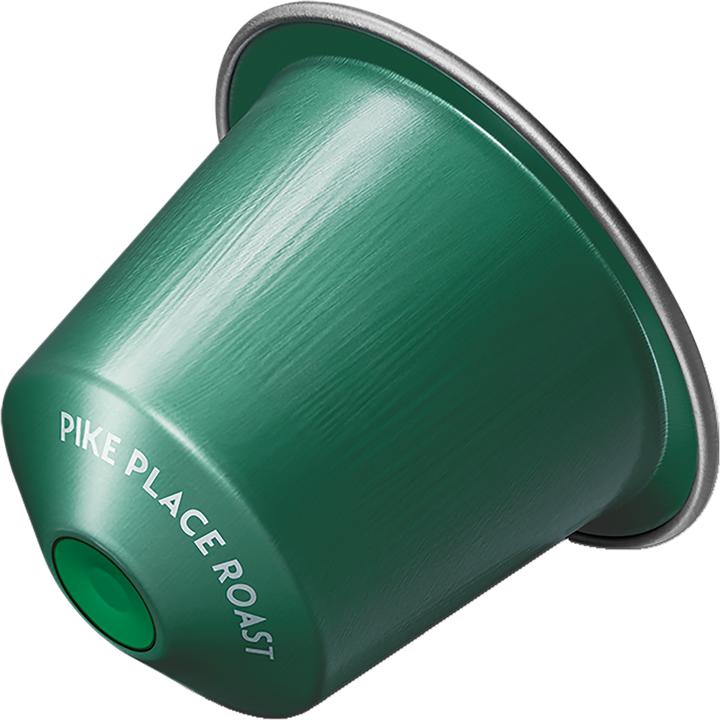 Actual product image Starbucks Pike Place Roast by Nespresso Medium Roasts (10 x Port.)